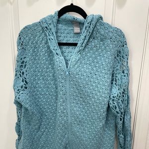 Beautiful Boho Chic new never used crochet lace cardigan.